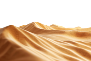 ai generiert Dessert Sand isoliert auf transparent Hintergrund png