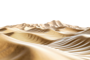 AI generated Dessert Sand Isolated on transparent background png