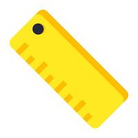 Trendy design icon of measurement scale vector