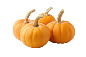 AI generated Pumpkins isolated on transparent background png