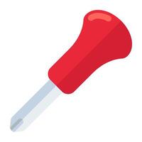 A creative design icon of ice pick vector