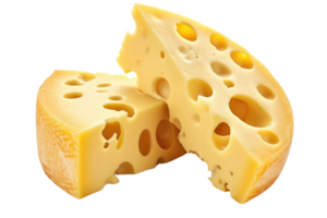 AI generated Cheese isolated transparent background png