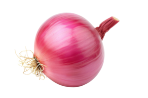 AI generated red onion isolated on transparent background png