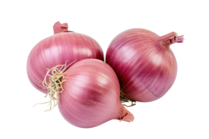 AI generated red onion isolated on transparent background png