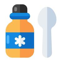 Perfect design icon of syrup bottle vector