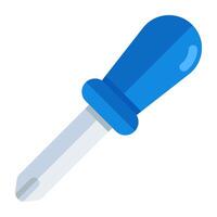 A creative design icon of ice pick vector