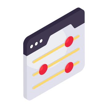 un editable diseño icono de volumen igualada vector