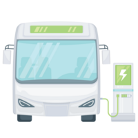 elektrisch Fahrzeug Bus png