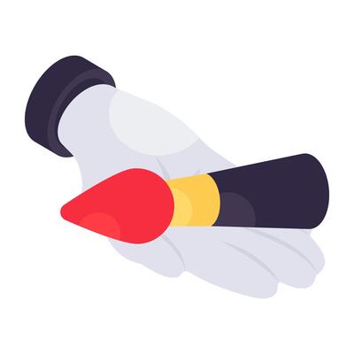 Modern design icon of art brush
