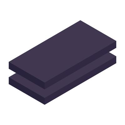A unique design icon of wood planks