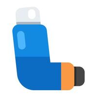 Trendy design icon of inhaler vector