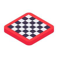 A perfect design icon of game board vector