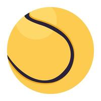 Modern design icon of tennis ball vector