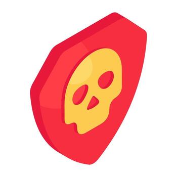 An icon design of hacking security vector