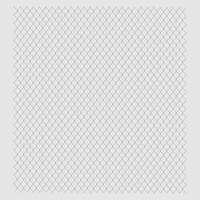 Metallic black mesh on a white background. Geometric texture. Interlaced wavy lines. Monochrome linear waves fence. Vector illustration.
