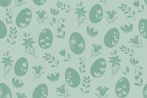 Easter eggs background pattern seamless vector illustration