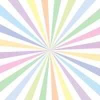 Sunrise lines background, colorful light vector