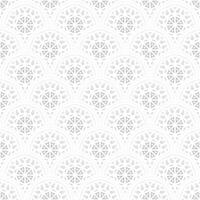 Vector seamless pattern with scales and ornament of mandala. Vector black and white seamless background. The Art Nouveau style. Best for fabric, wrapping paper and home decor