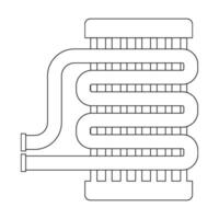 evaporator icon vector