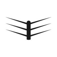 boxing ring icon vector