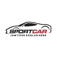 Sports Car Logo design vector