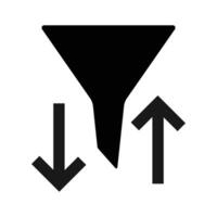 search filter icon vector