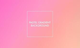 pastel abstract gradient background with colorful color vector