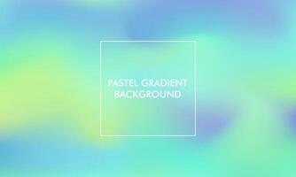 pastel abstract gradient background with colorful color vector