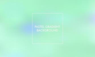 pastel abstract gradient background with colorful color vector