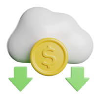 wolk opslagruimte financiën png