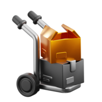 3D Procurement icon on transparent background png