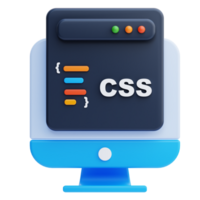 3d trapsgewijs stijl vel css icoon Aan transparant achtergrond png