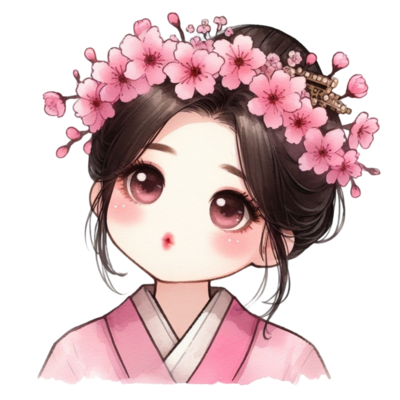 ai-generated-cartoon-girl-with