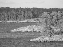 mar báltico en suecia foto