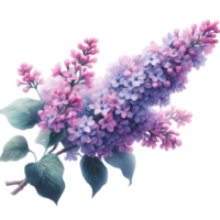 ai genererad skön blommor vår png