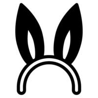 Easter Bunny Ears Icon For web, app, infographic, etc vector