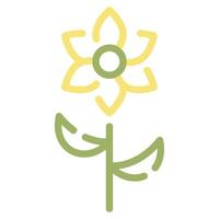 Daffodil Icon For web, app, infographic, etc vector