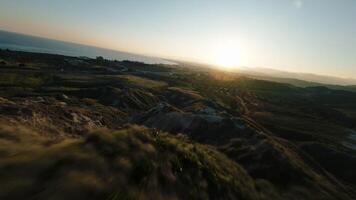 Admiring The Sun During A Rapid Flight video