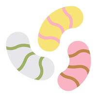 Jelly Beans Icon For web, app, infographic, etc vector