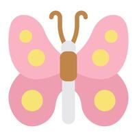 mariposa icono para web, aplicación, infografía, etc vector