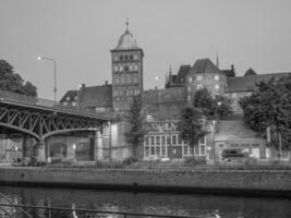 luebeck city in germany photo