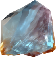 ai generado topacio piedra, vistoso piedra preciosa clipart. png