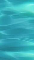 mooi golven Aan blauw abstract water oppervlakte video