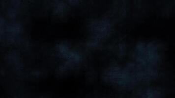 azul assustador Preto cheio de fumaça Horror fundo video