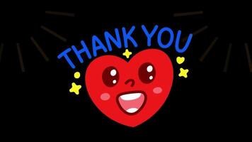 message, animation, thank, you, gratitude, illustration, alphabet, appreciation, doodle, footage video
