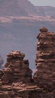 rochers dorés dans le grand canyon video