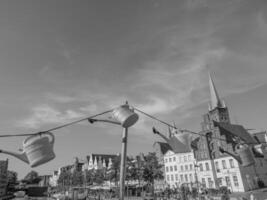 luebeck city in germany photo