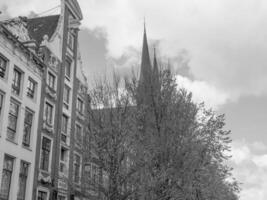 primavera hora en Amsterdam foto