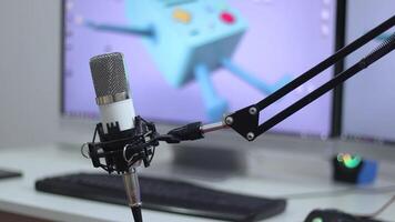 Streamer Spieler Mikrofon video
