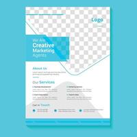 Corporate Flyer Design Templates vector